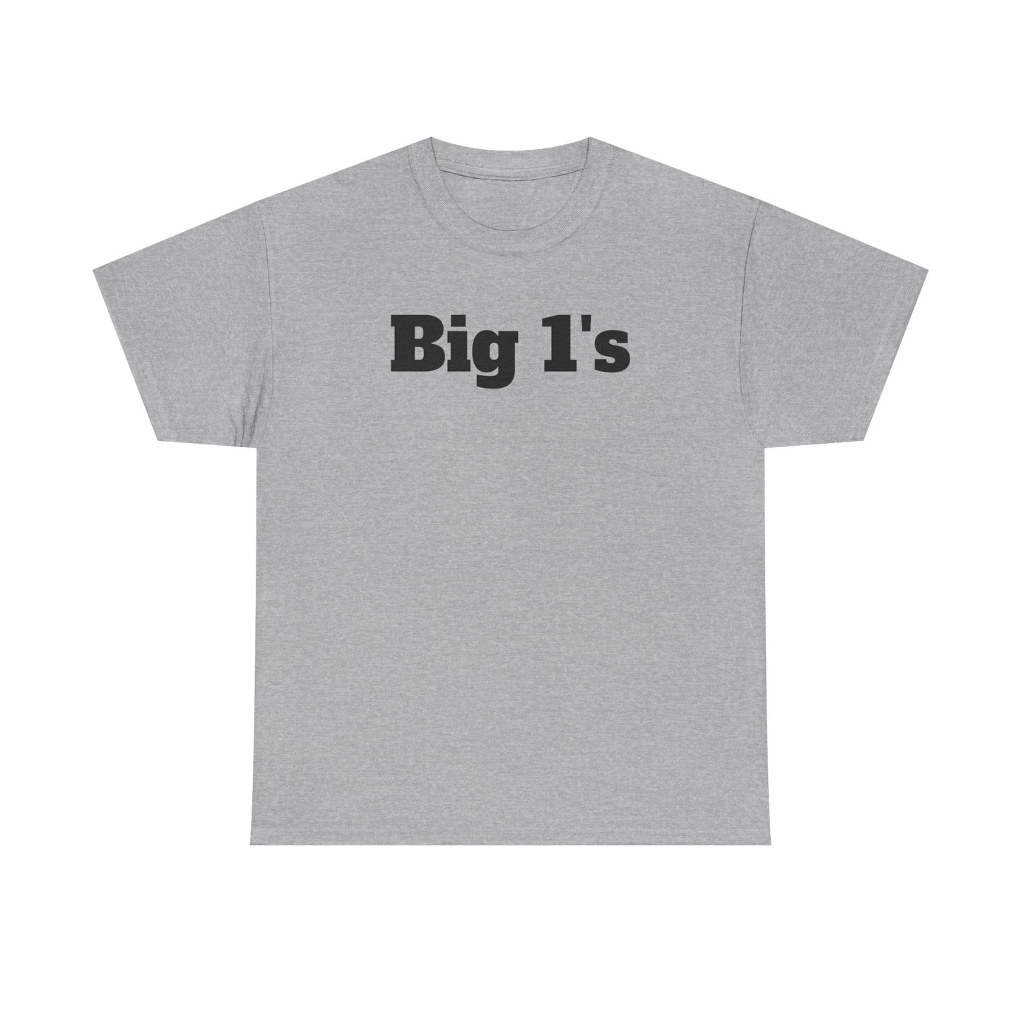 Big 1's - Unisex Heavy Cotton Tee