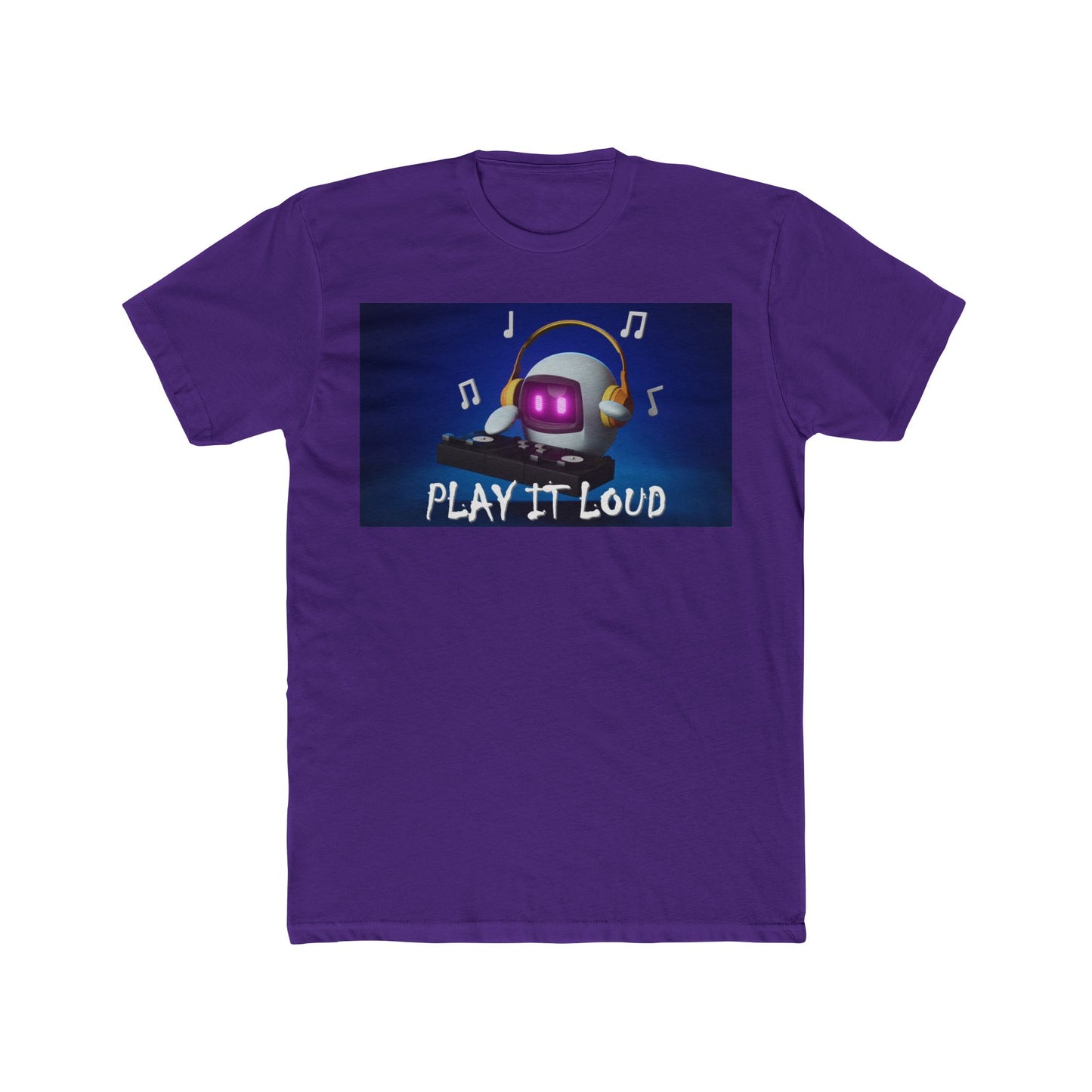 Play It Loud - Unisex Cotton Crew Tee