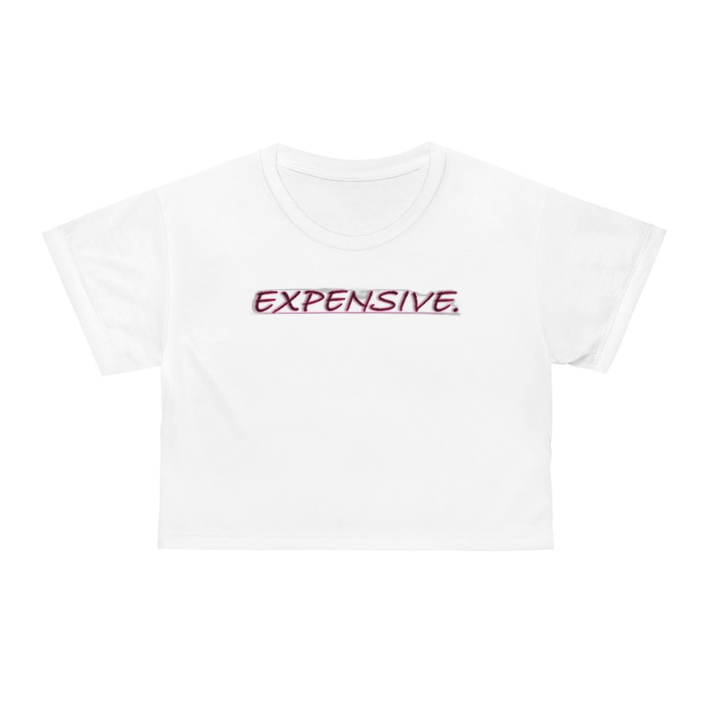 EXPENSIVE - Crop Tee (AOP)