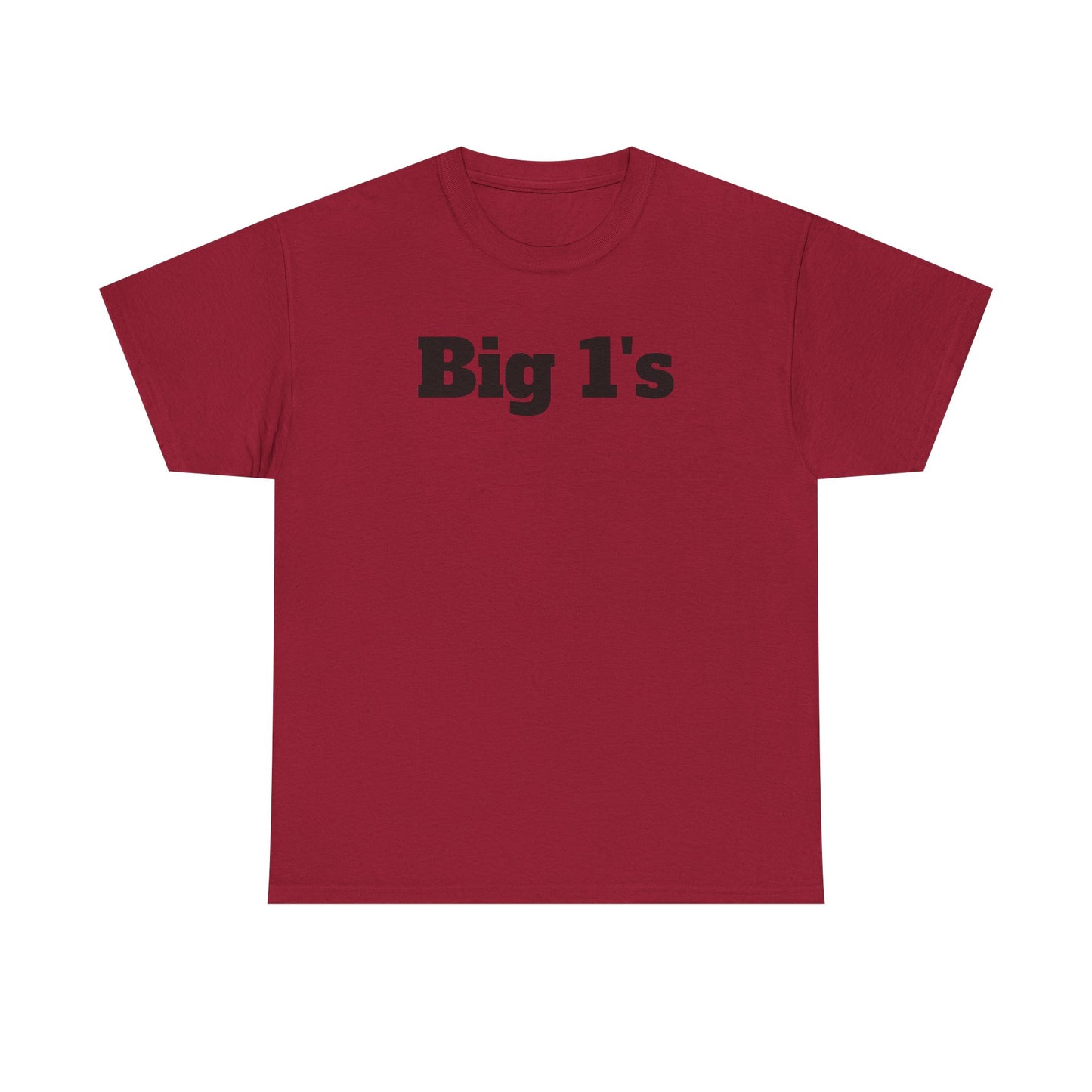 Big 1's - Unisex Heavy Cotton Tee