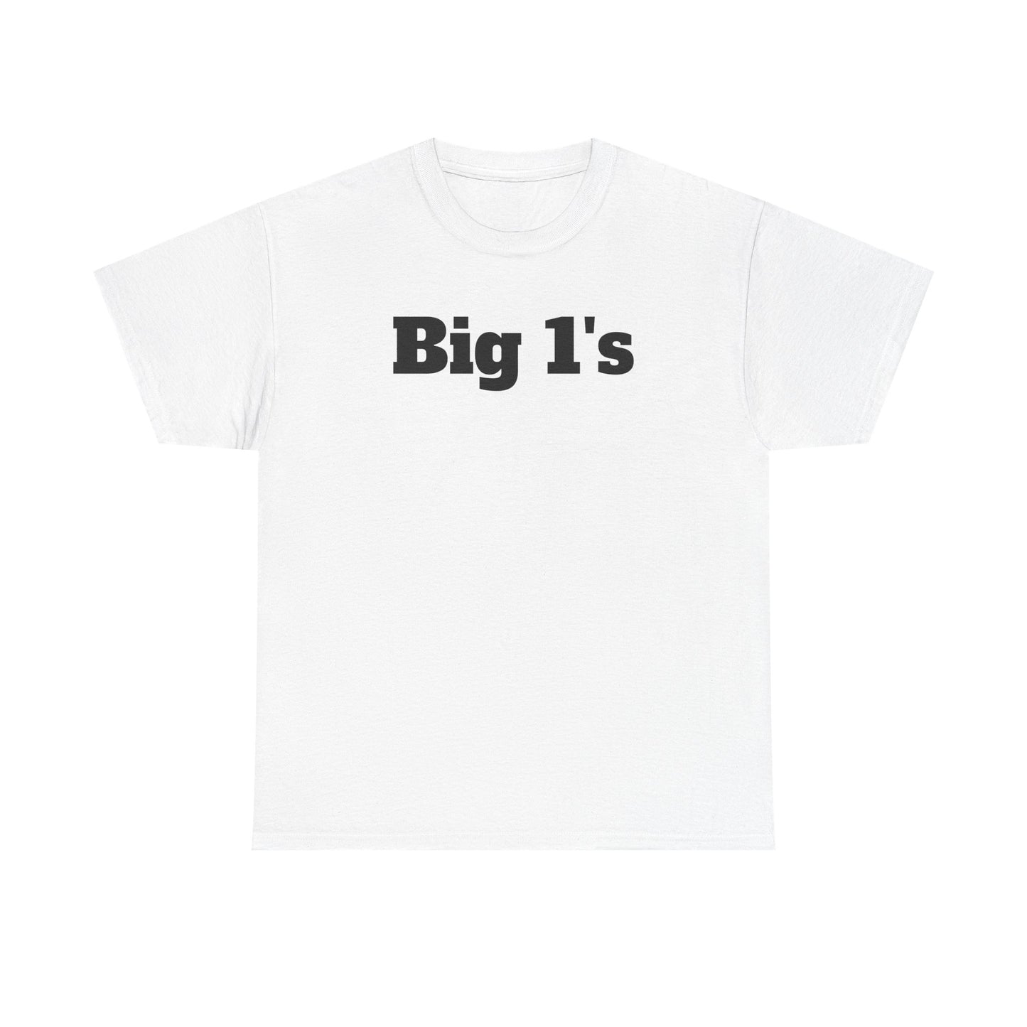 Big 1's - Unisex Heavy Cotton Tee