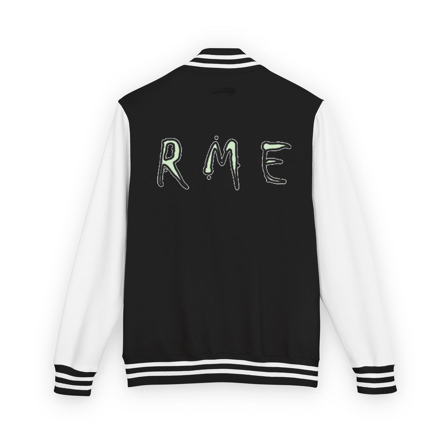 RME Letterman Jacket, Varsity College Style Outerwear, Customizable Baseball Team Coat, Retro Vintage Jacket, Personalized Sports Club