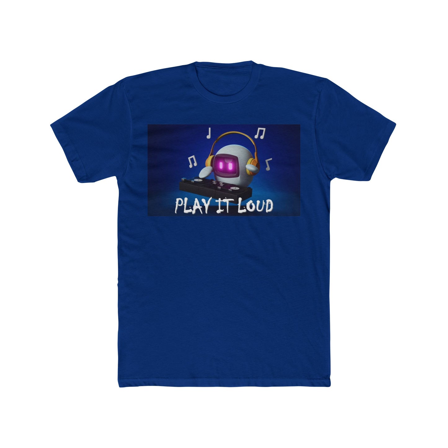 Play It Loud - Unisex Cotton Crew Tee