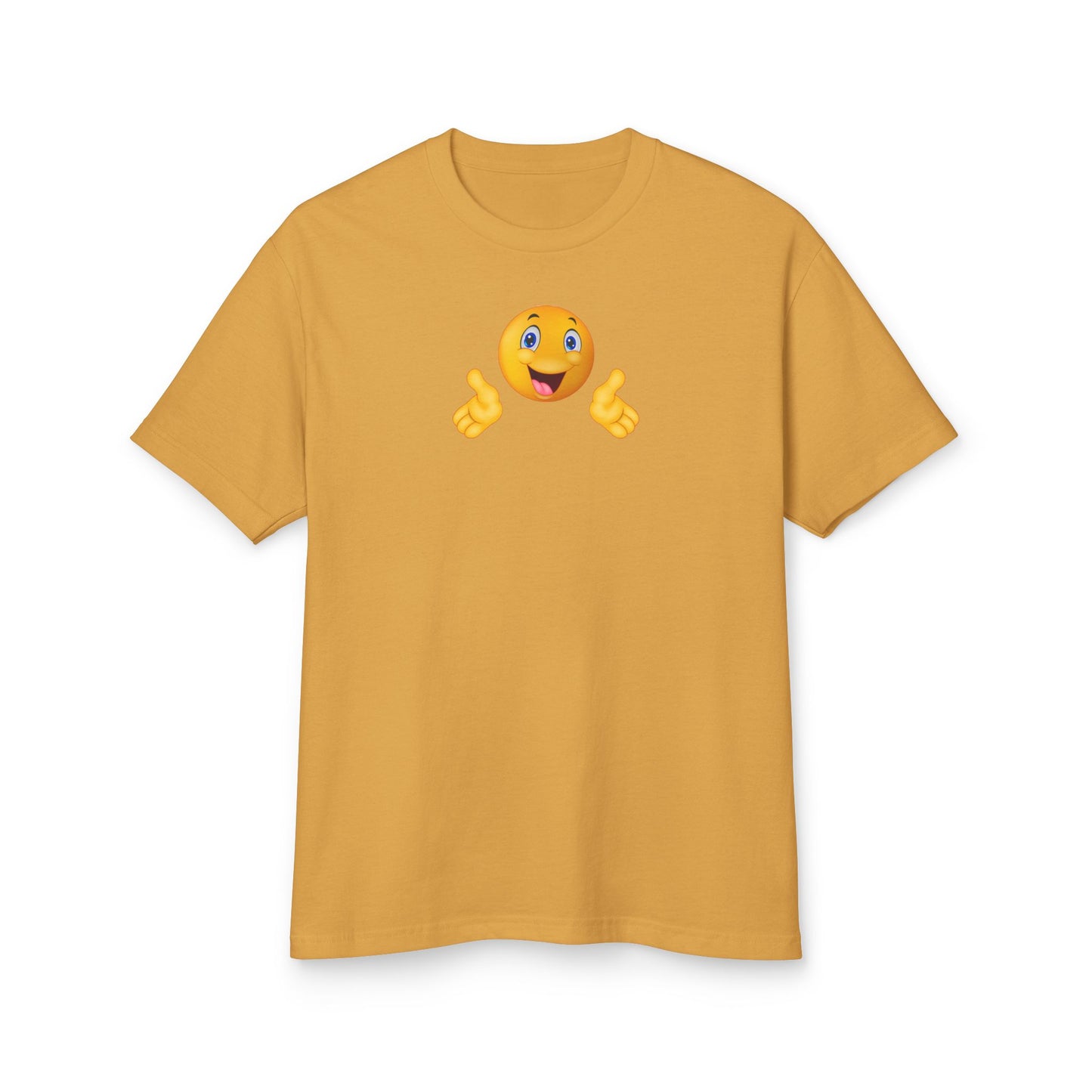 Hey Emoji - Unisex Garment-Dyed Heavyweight Cotton Tee