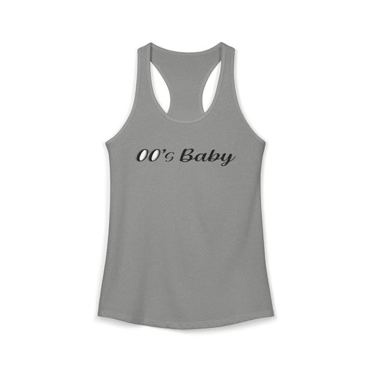 00's Baby - Women's Ideal Racerback Tank
