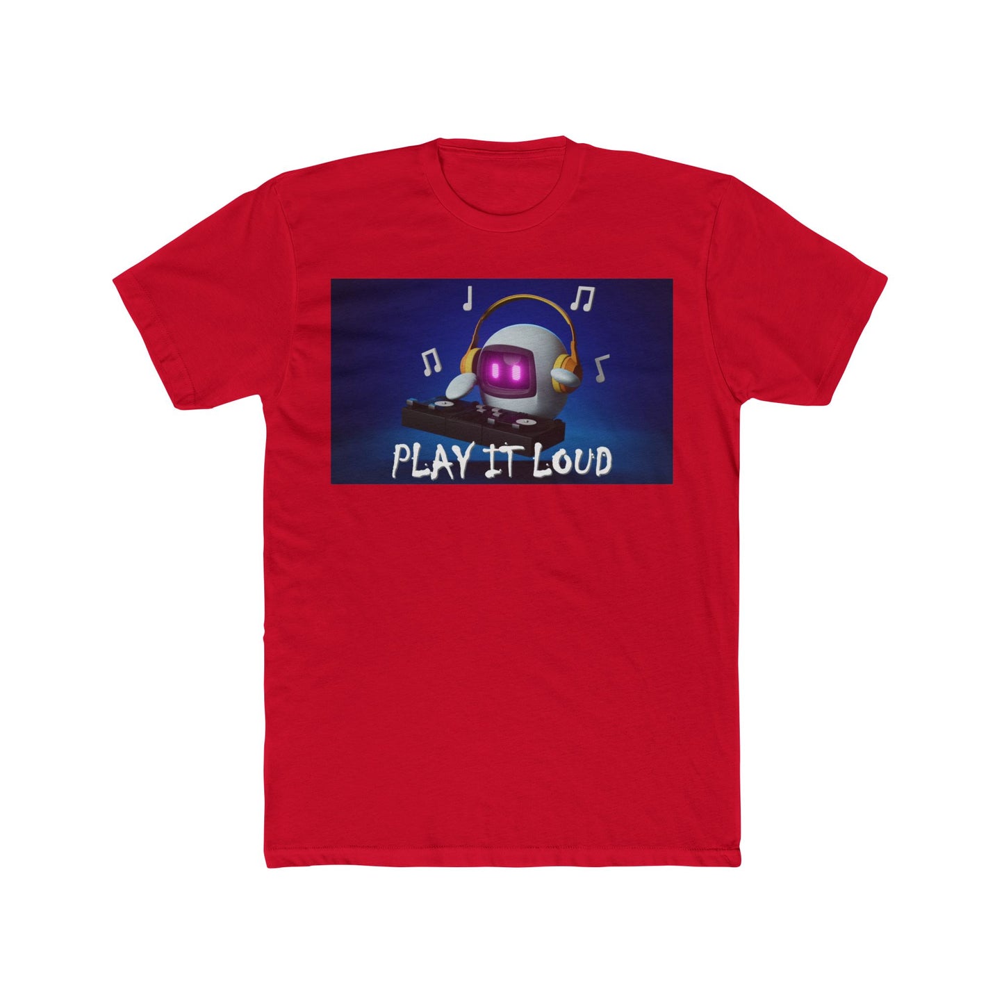 Play It Loud - Unisex Cotton Crew Tee