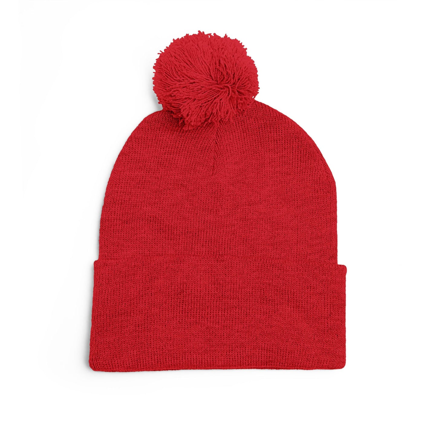 Cozy RME Pom-Pom Knit Cap - Stylish Winter Beanie, Custom Embroidery, Perfect for Gifts, Warm Accessories, Christmas, Outdoor Adventures