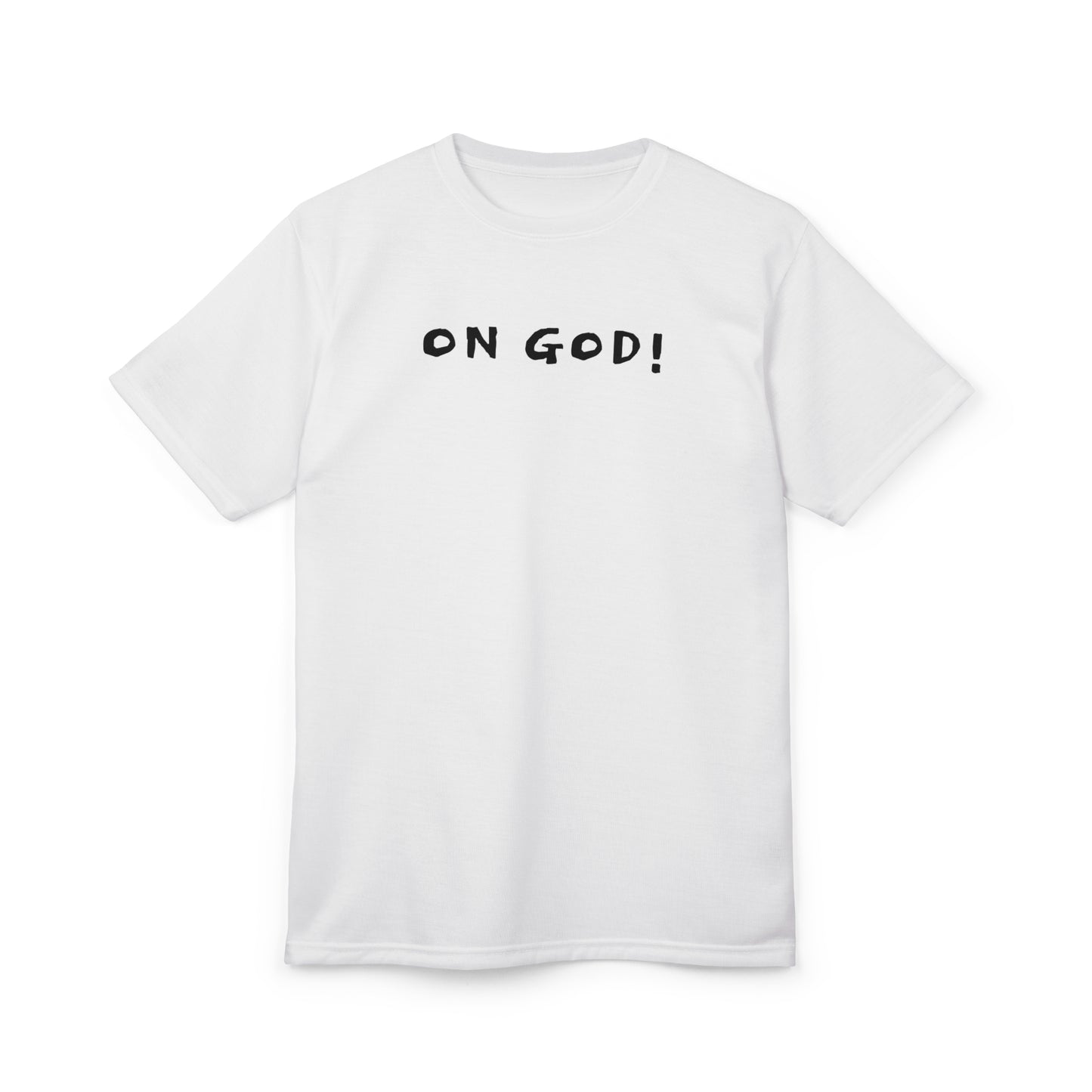 On God! (Black Ink) - Unisex Cut & Sew Tee (AOP)