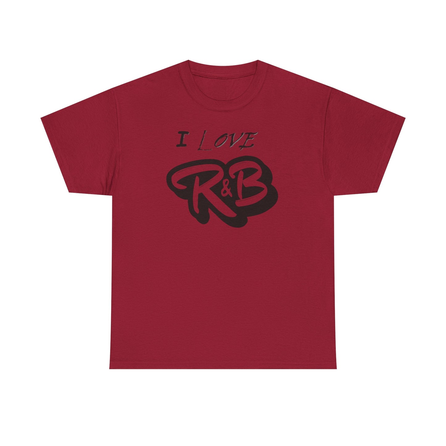 I Love R&B - Unisex Heavy Cotton Tee
