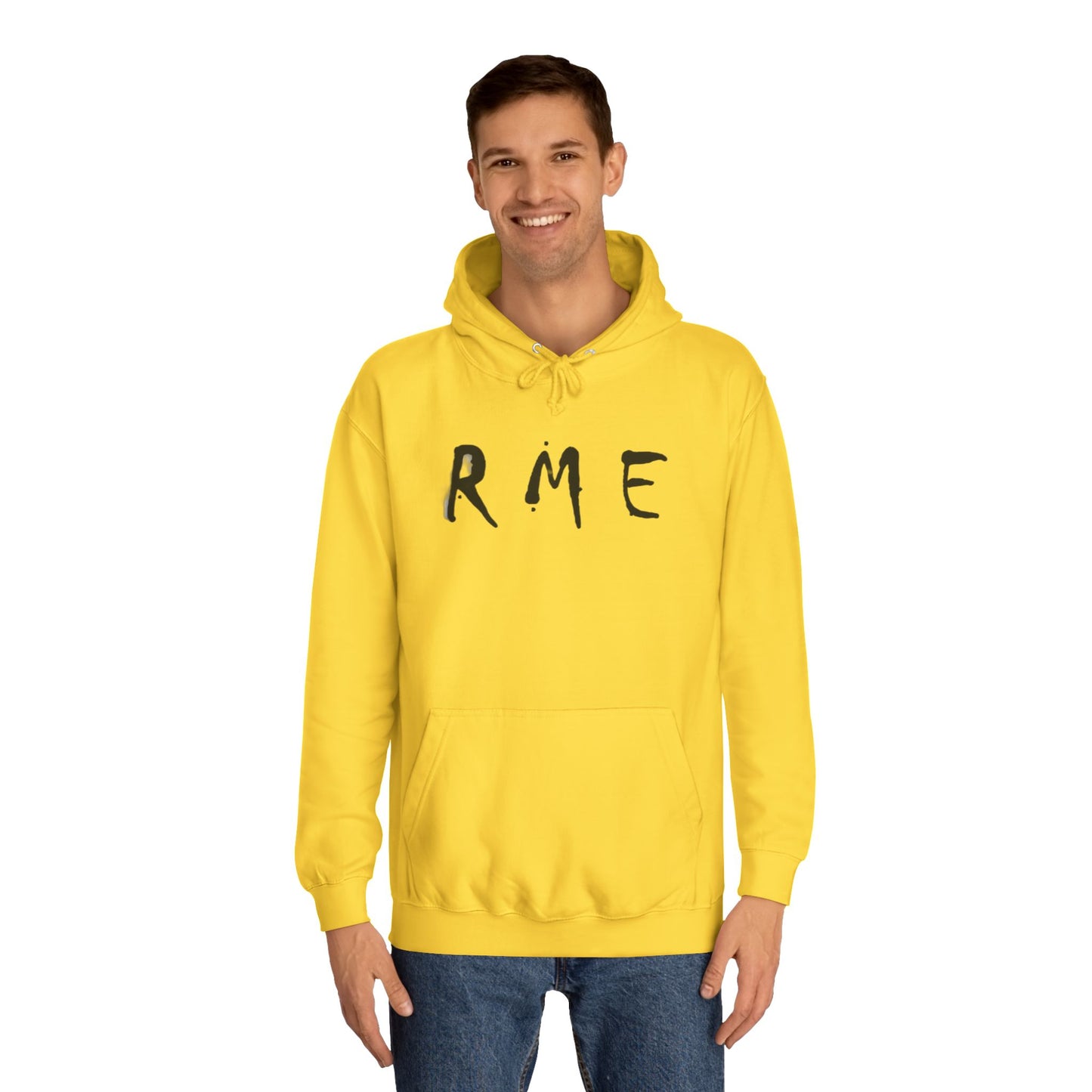 RME - BLK Ink - Unisex College Hoodie
