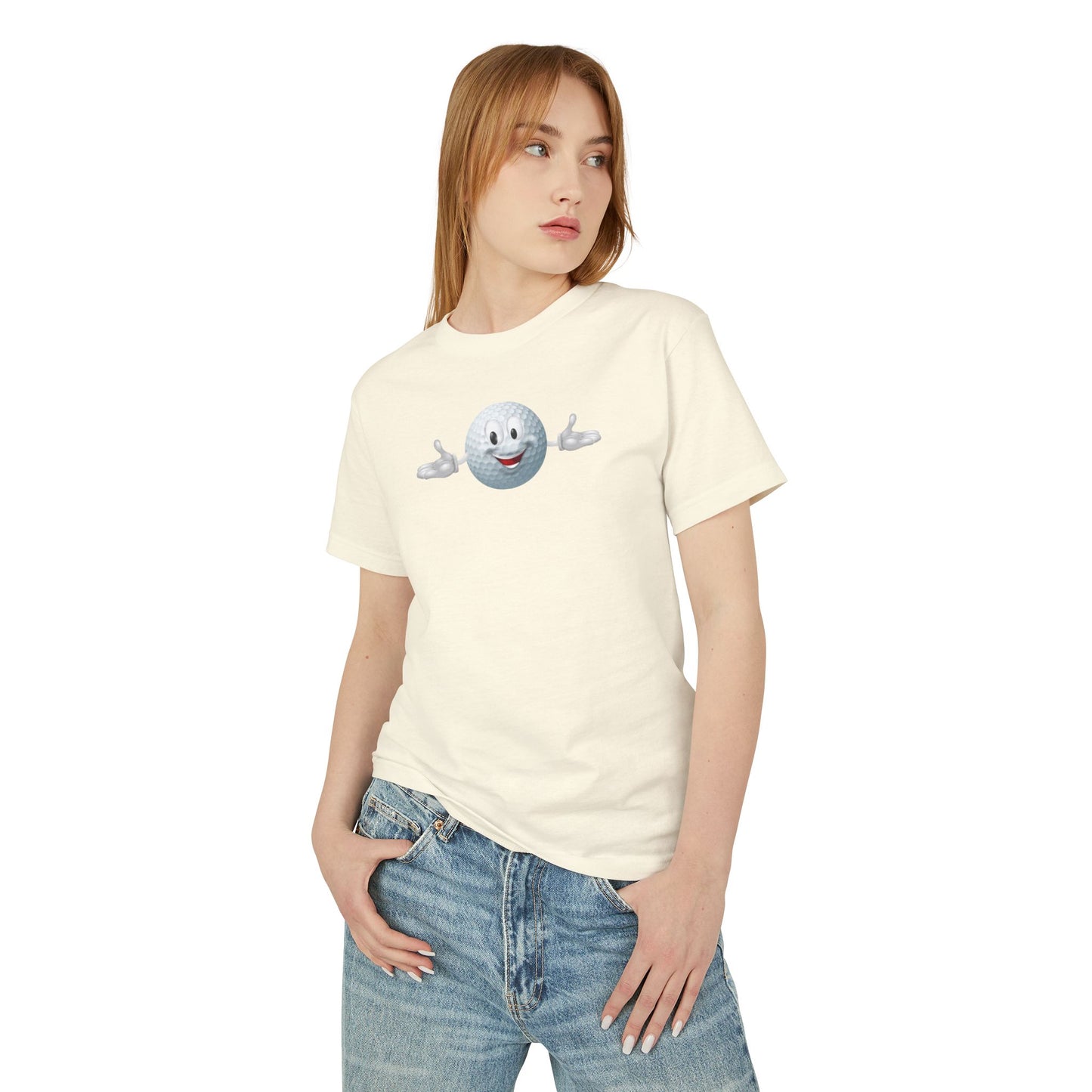 Golf Emoji - Unisex Garment-Dyed Heavyweight Cotton Tee