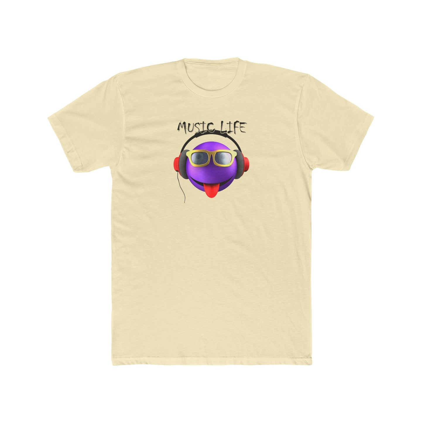Music Life - Unisex Cotton Crew Tee