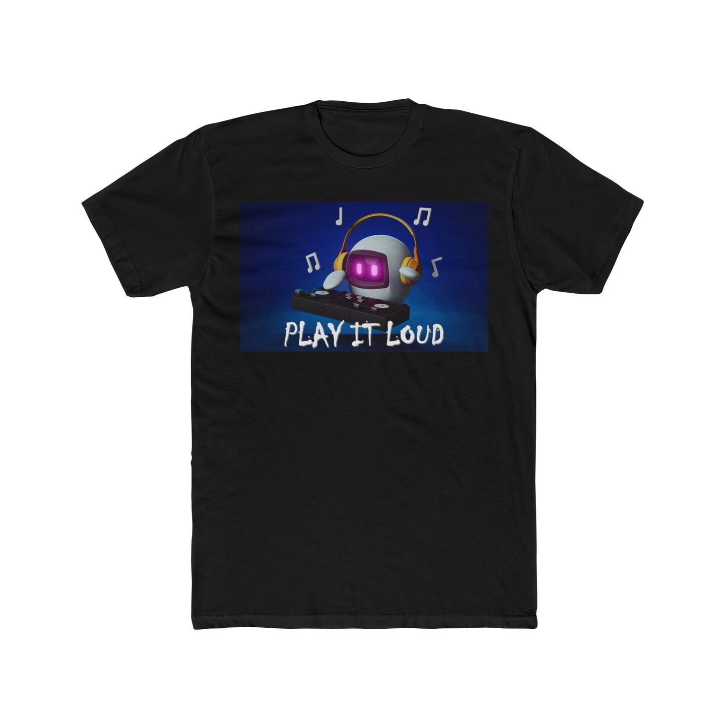 Play It Loud - Unisex Cotton Crew Tee