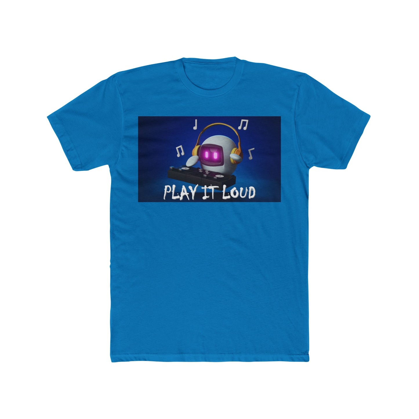 Play It Loud - Unisex Cotton Crew Tee