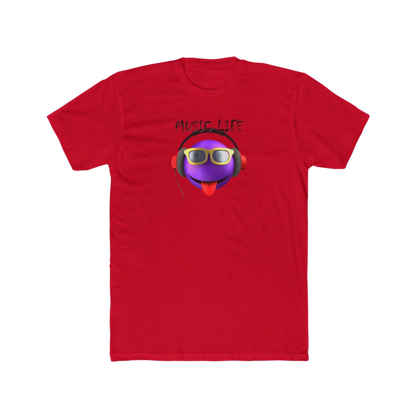 Music Life - Unisex Cotton Crew Tee
