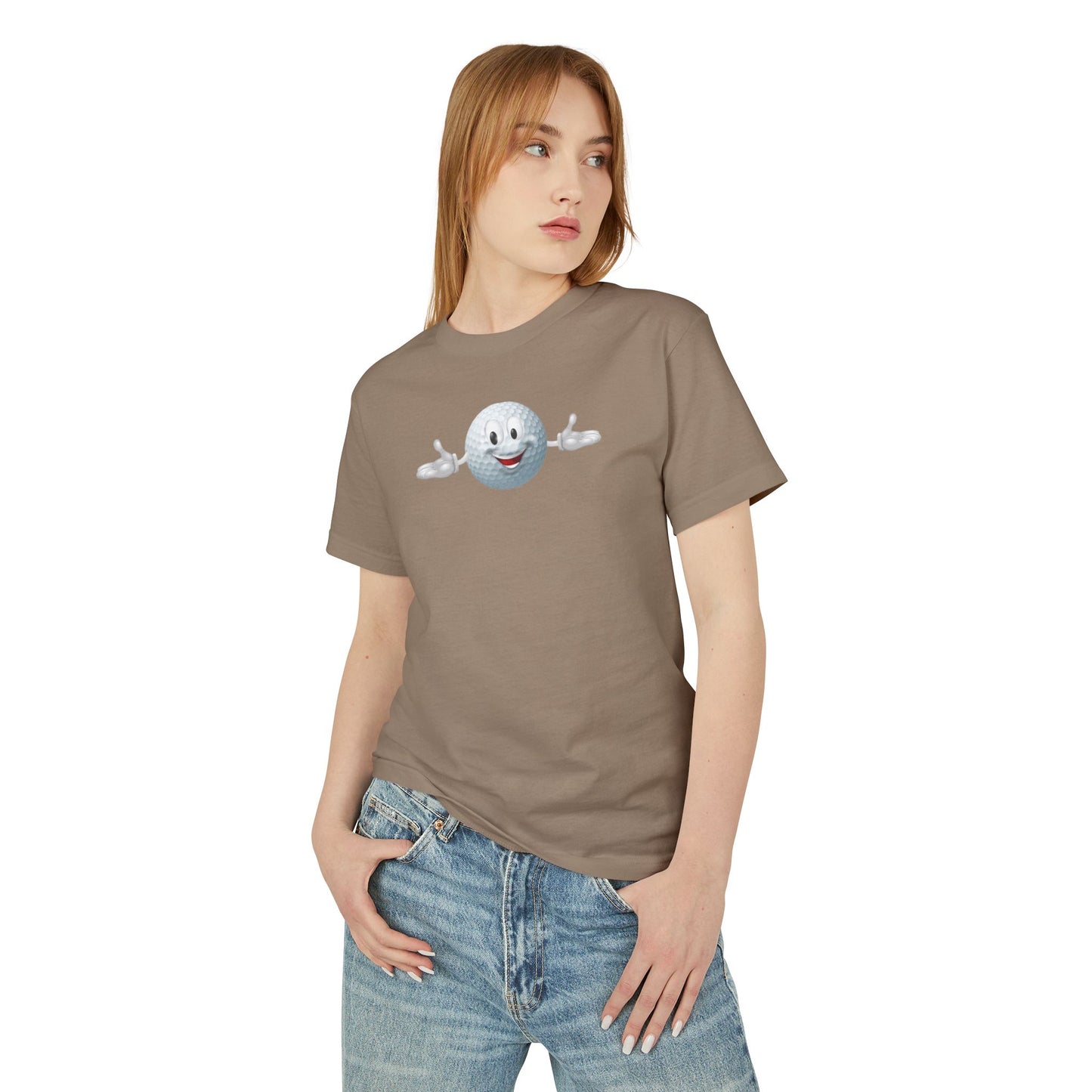 Golf Emoji - Unisex Garment-Dyed Heavyweight Cotton Tee