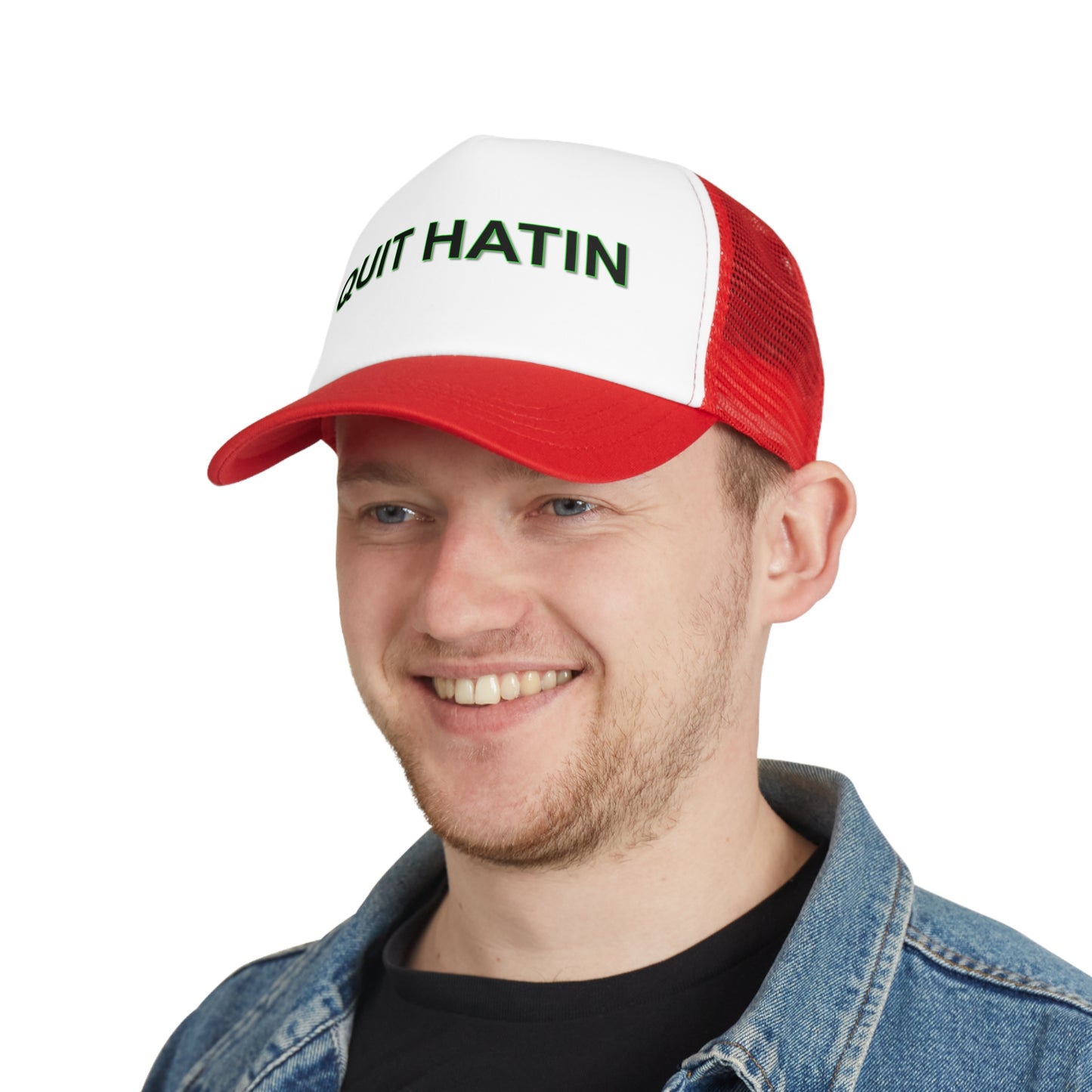 Quit Hatin - Mesh Cap