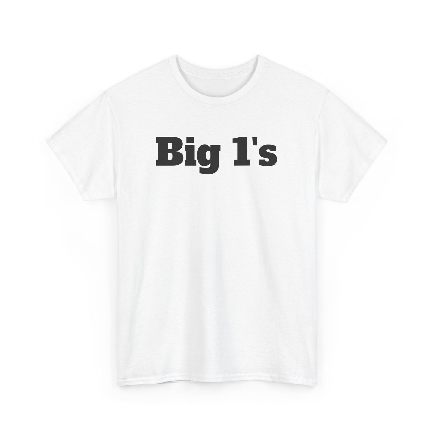 Big 1's - Unisex Heavy Cotton Tee