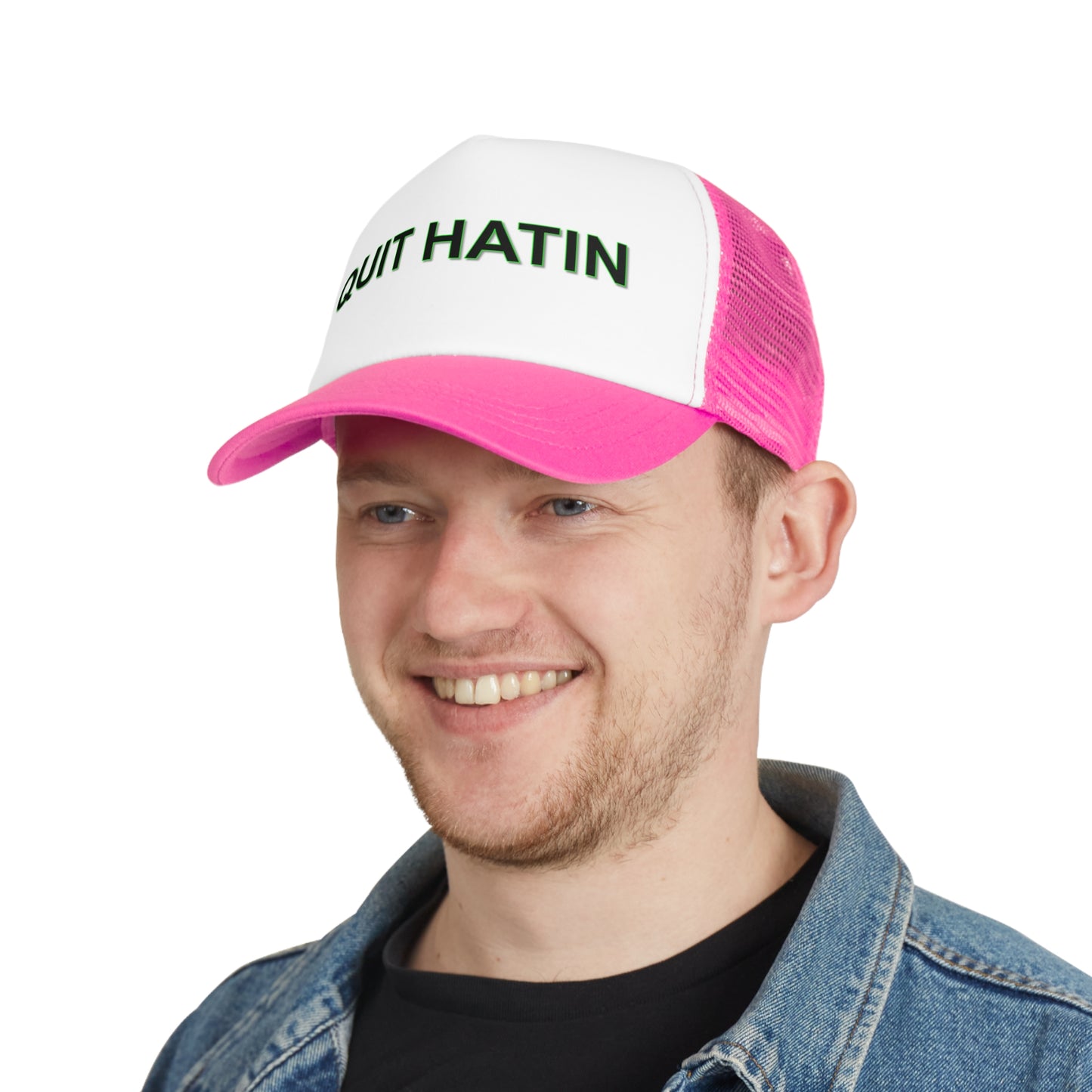 Quit Hatin - Mesh Cap