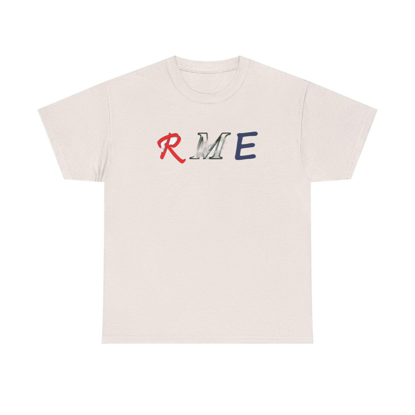 RME - Red White Blue Green Blur - Unisex Heavy Cotton Tee