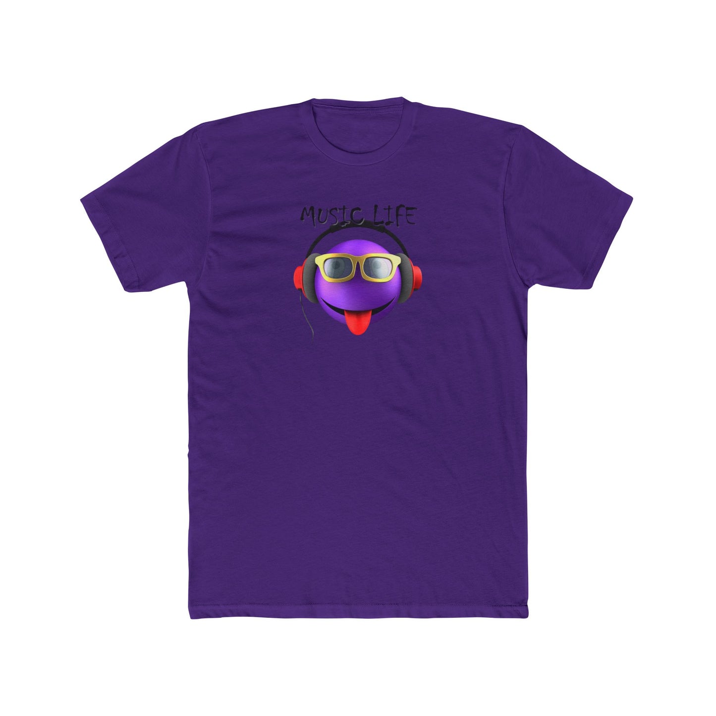 Music Life - Unisex Cotton Crew Tee