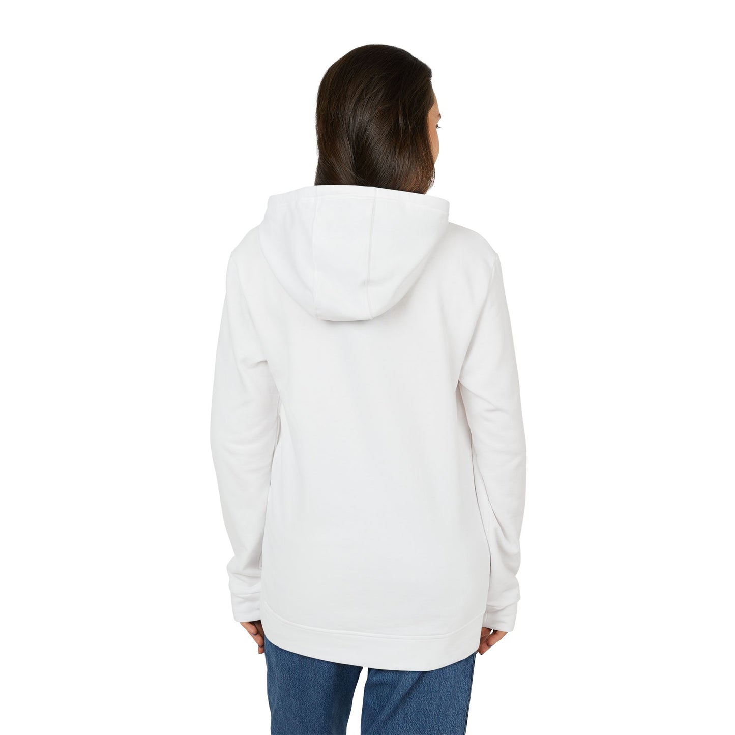 Caution Fleece Unisex Hoodie by Adidas