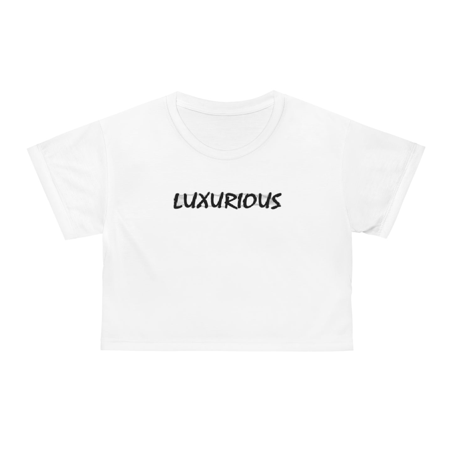 LUXURIOUS - Crop Tee (AOP)