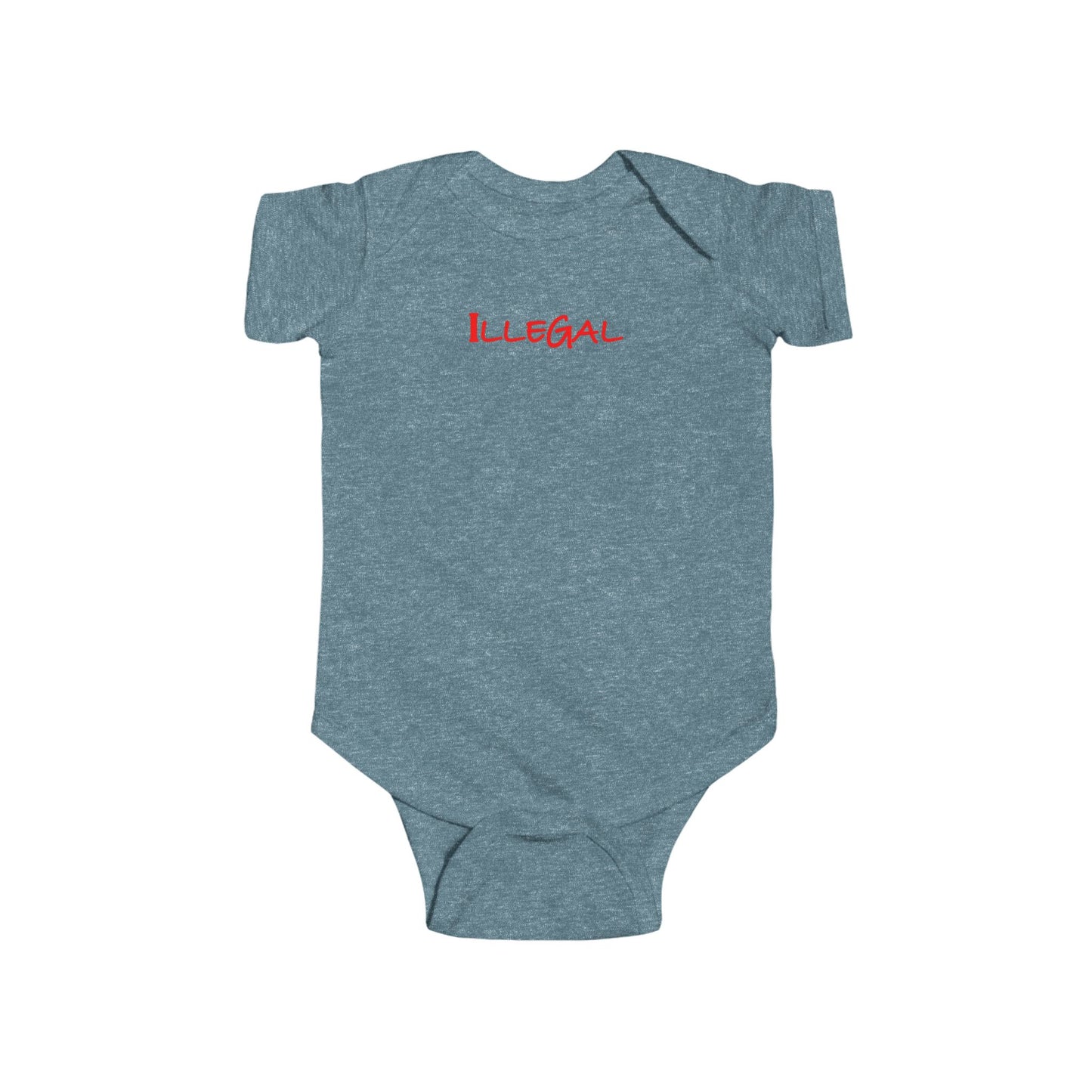 Illegal Baby Onesie, Cute Newborn Outfit, Infant Fine Jersey Bodysuit, Inappropriate Baby Clothes, Joke Baby Romper