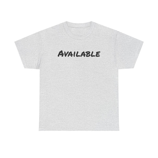 Available - Unisex Heavy Cotton Tee