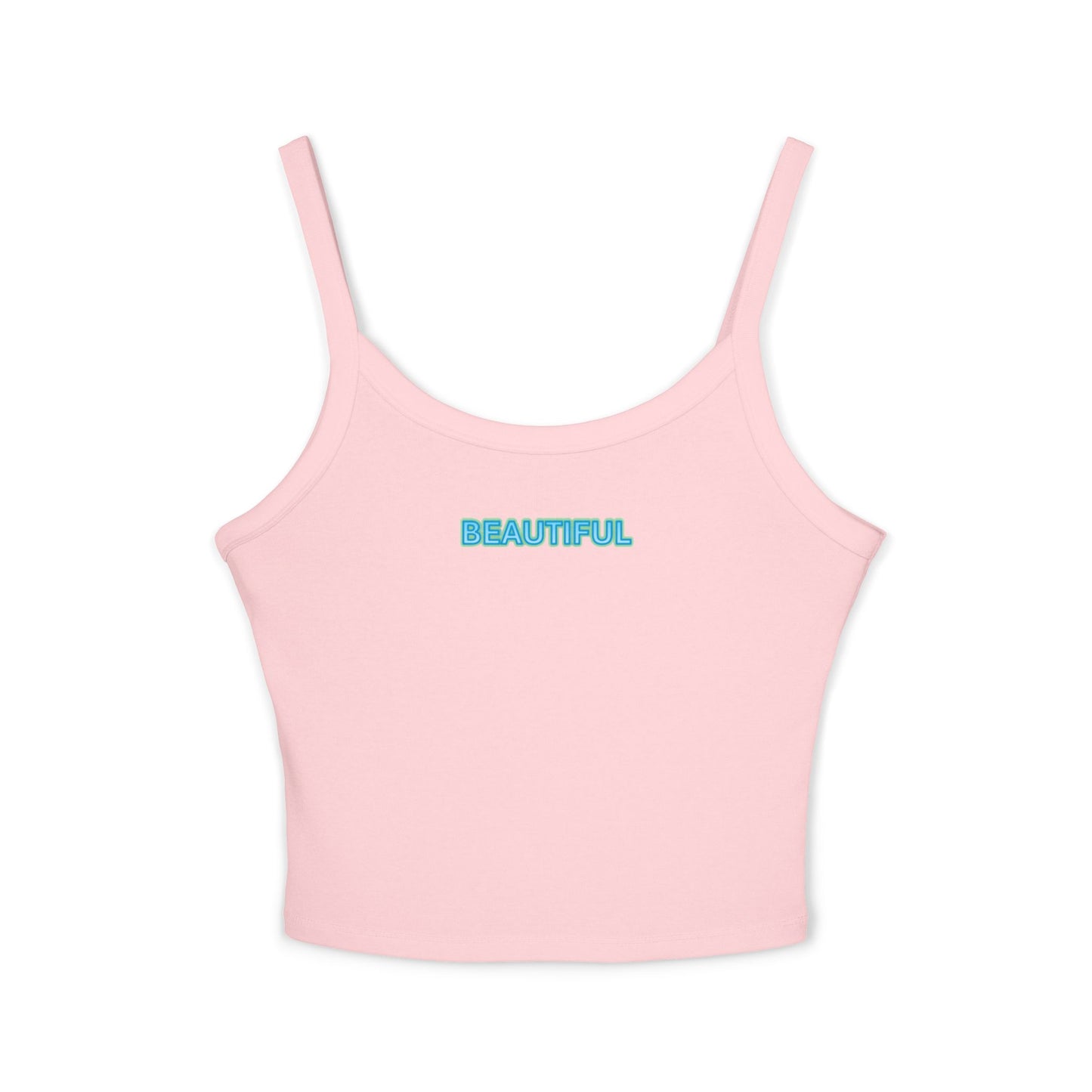 Beautiful Women's Spaghetti Strap Tank Top, Cute Summer Top, Casual Outfit, Gift for Her, Beachwear, Daily Wear