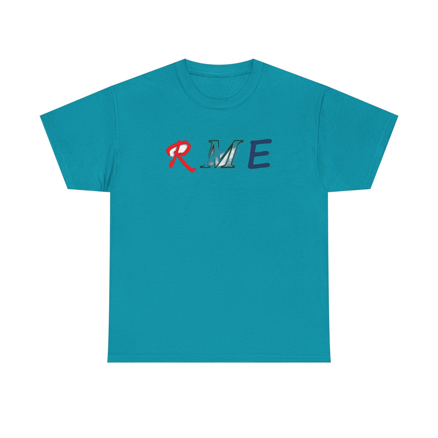 RME - Red White Blue Green Blur - Unisex Heavy Cotton Tee