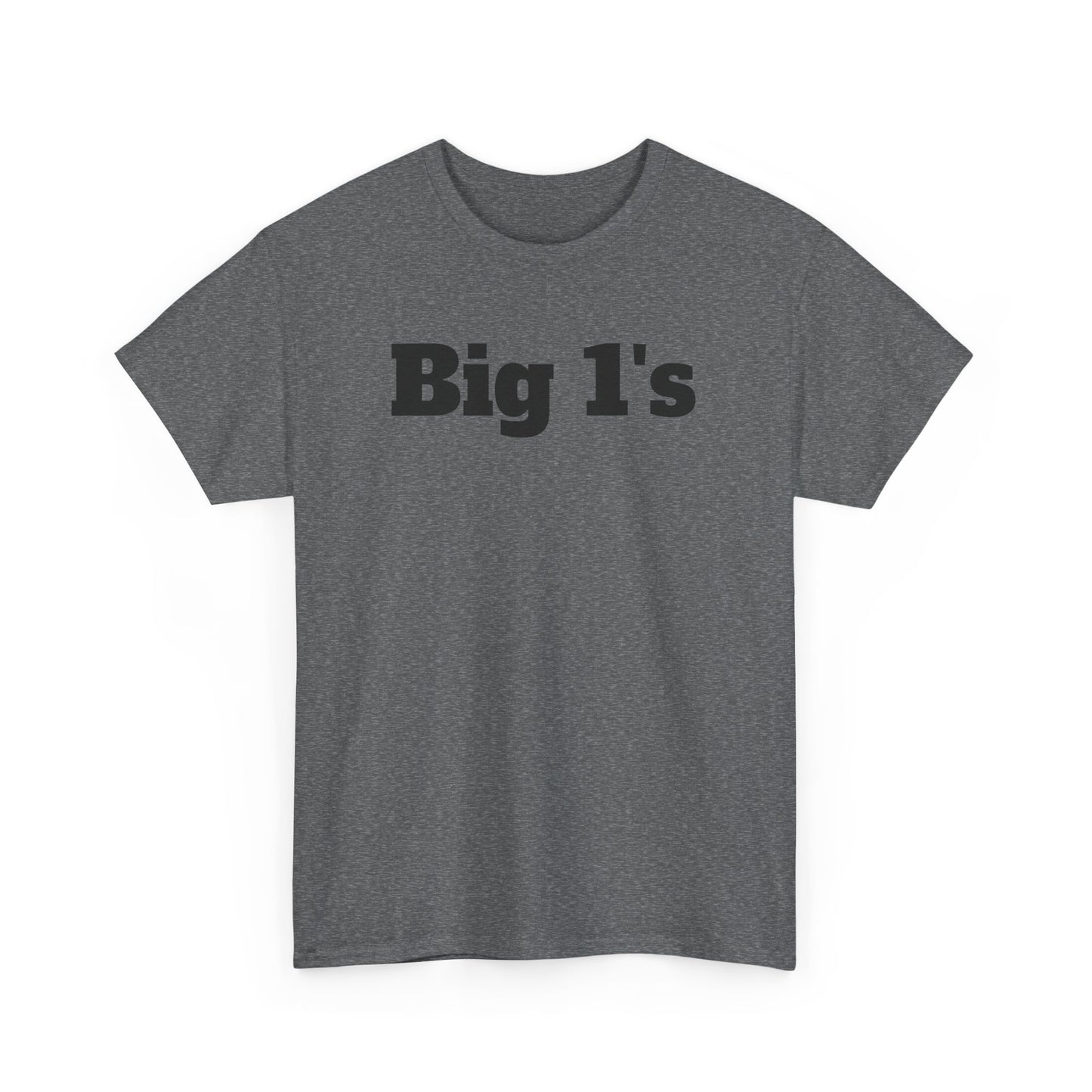 Big 1's - Unisex Heavy Cotton Tee