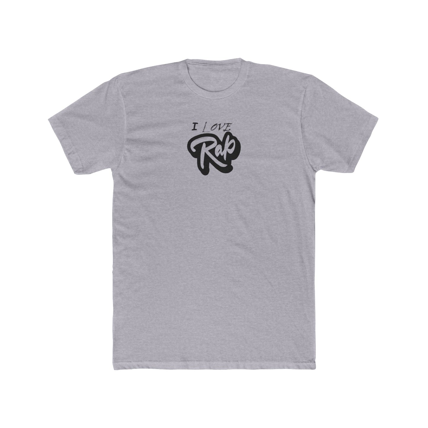 I Love Rap - Unisex Cotton Crew Tee
