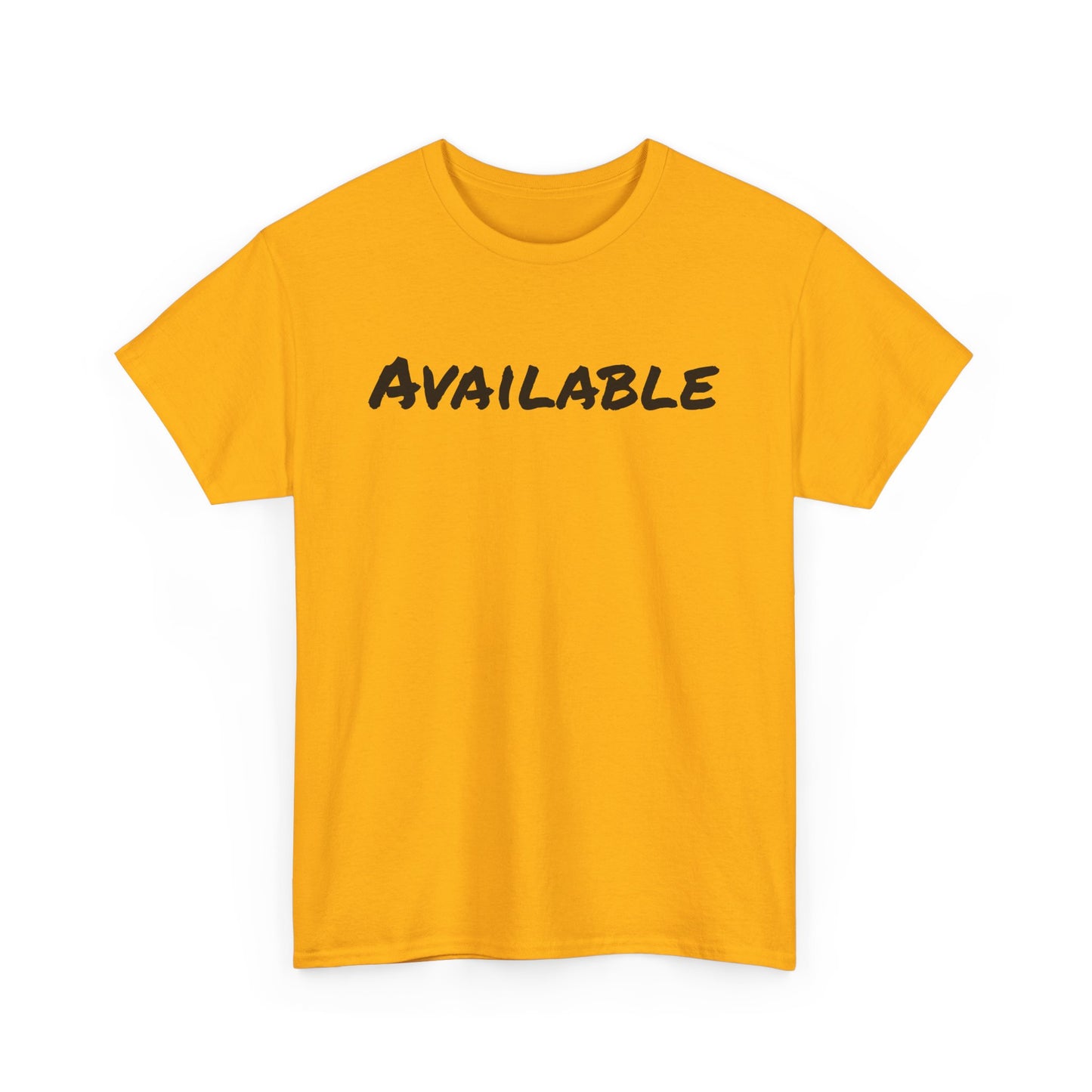 Available - Unisex Heavy Cotton Tee