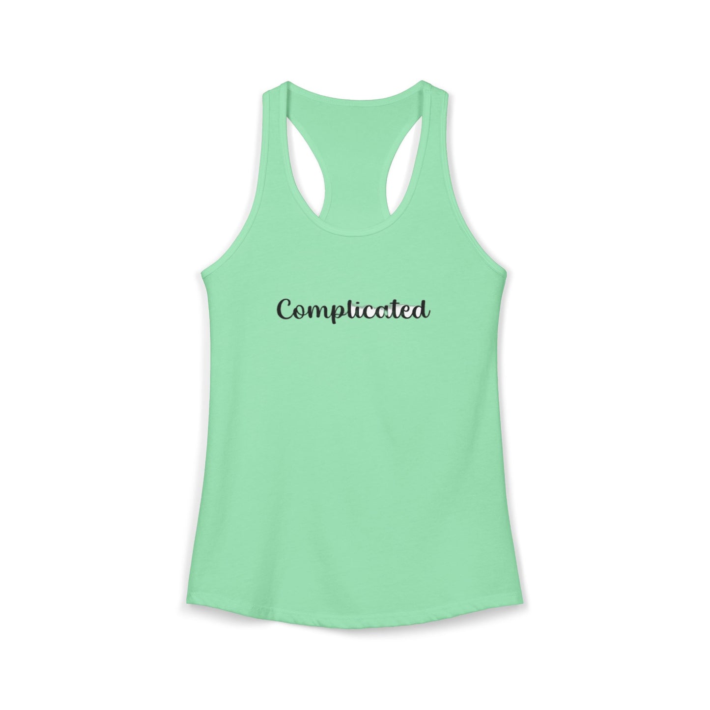 COMPLICATED - Women's Ideal Racerback Tank