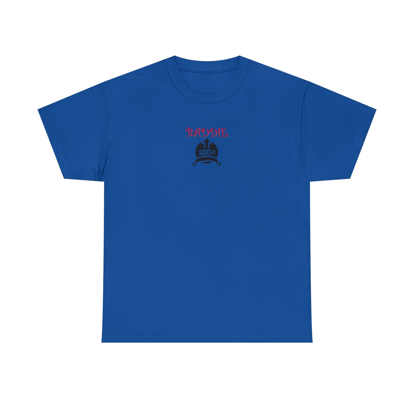 100% Baddie Pink 01 - Unisex Heavy Cotton Tee