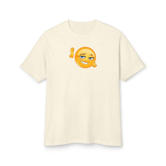 What's Up Emoji - Unisex Garment-Dyed Heavyweight Cotton Tee