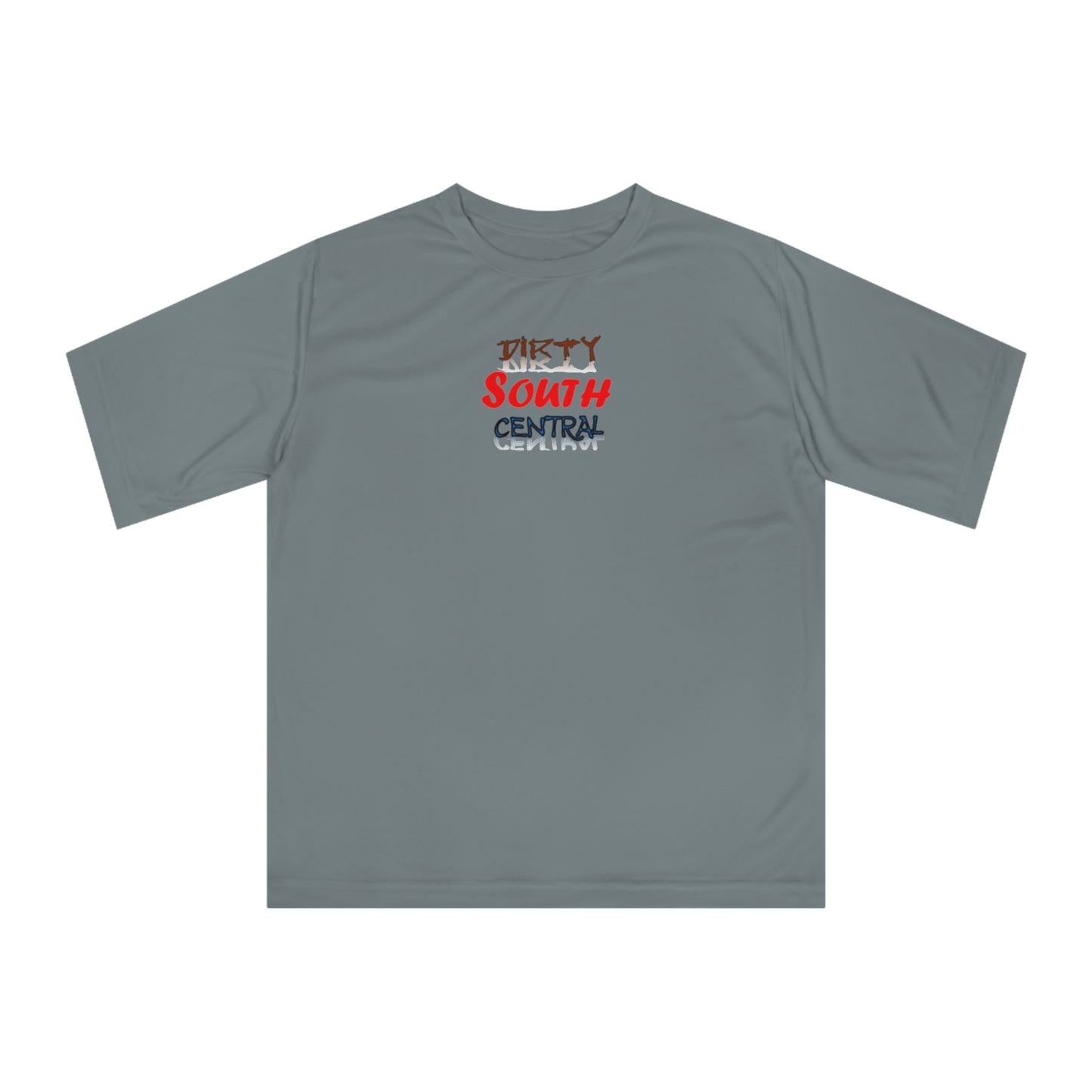 Dirty South Central Red Unisex Performance T-shirt | Casual Activewear Tee for Workout, Travel, Sports, Summer Style, Gift