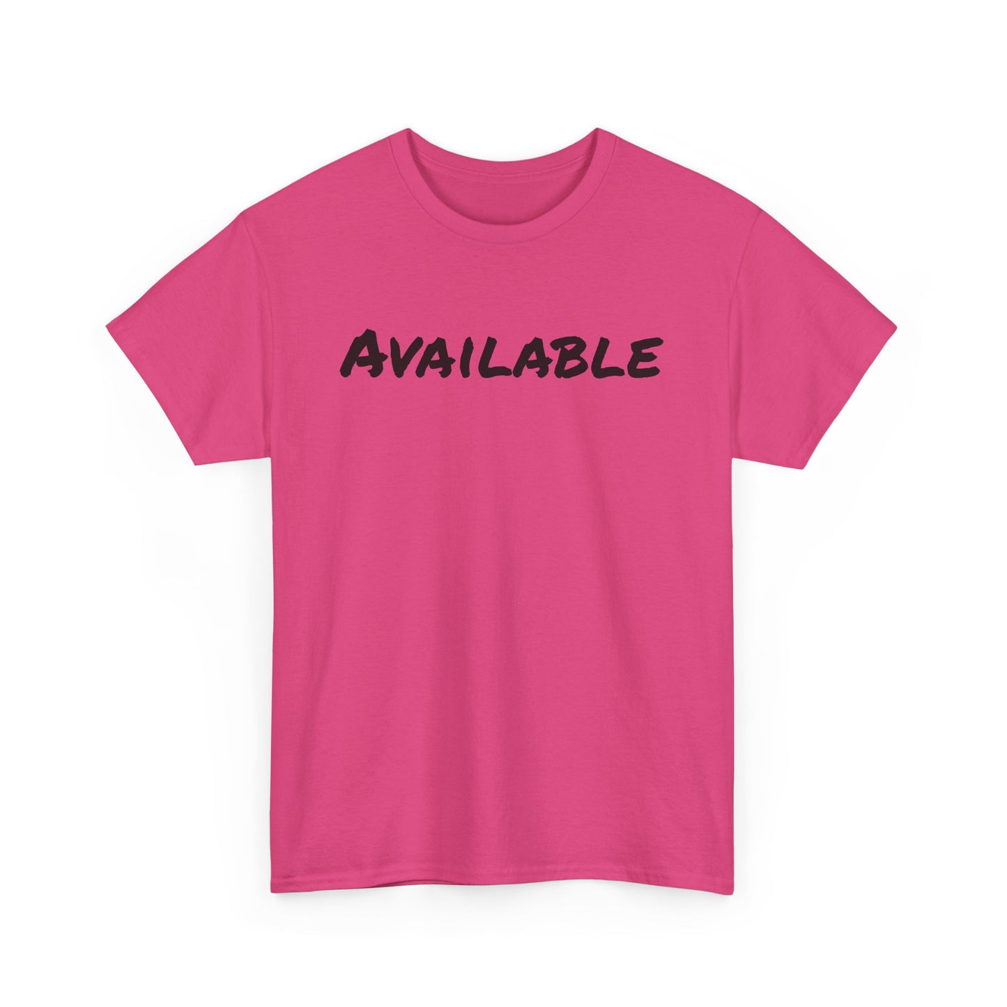 Available - Unisex Heavy Cotton Tee