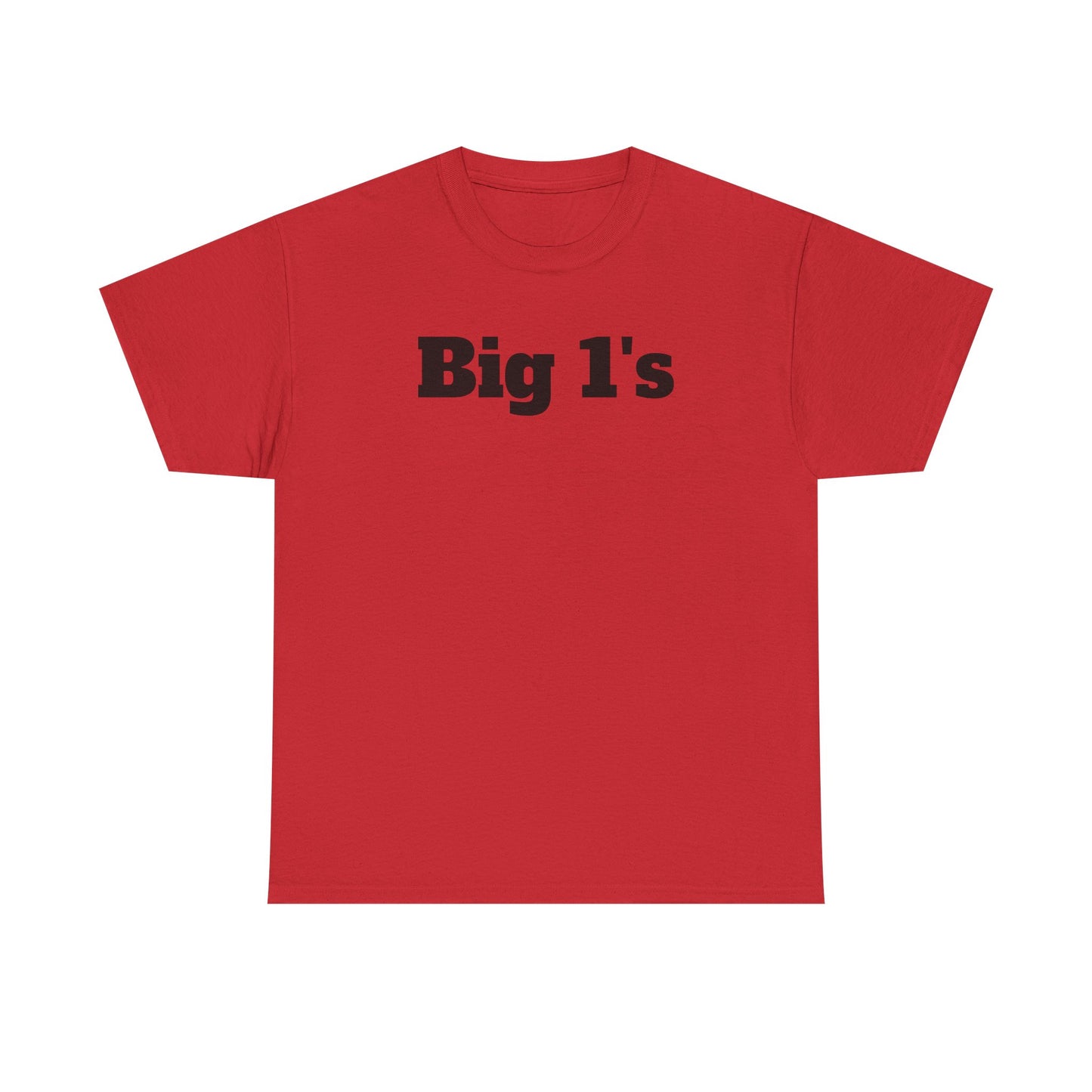 Big 1's - Unisex Heavy Cotton Tee