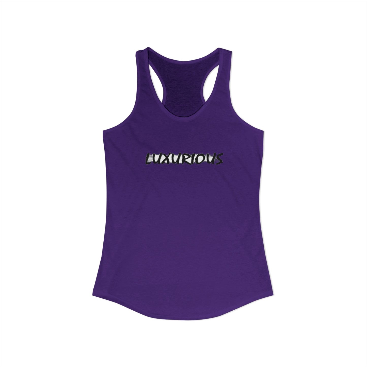LUXURIOUS - Women's Ideal Racerback Tank