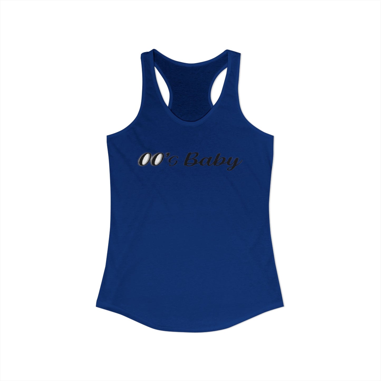 00's Baby - Women's Ideal Racerback Tank