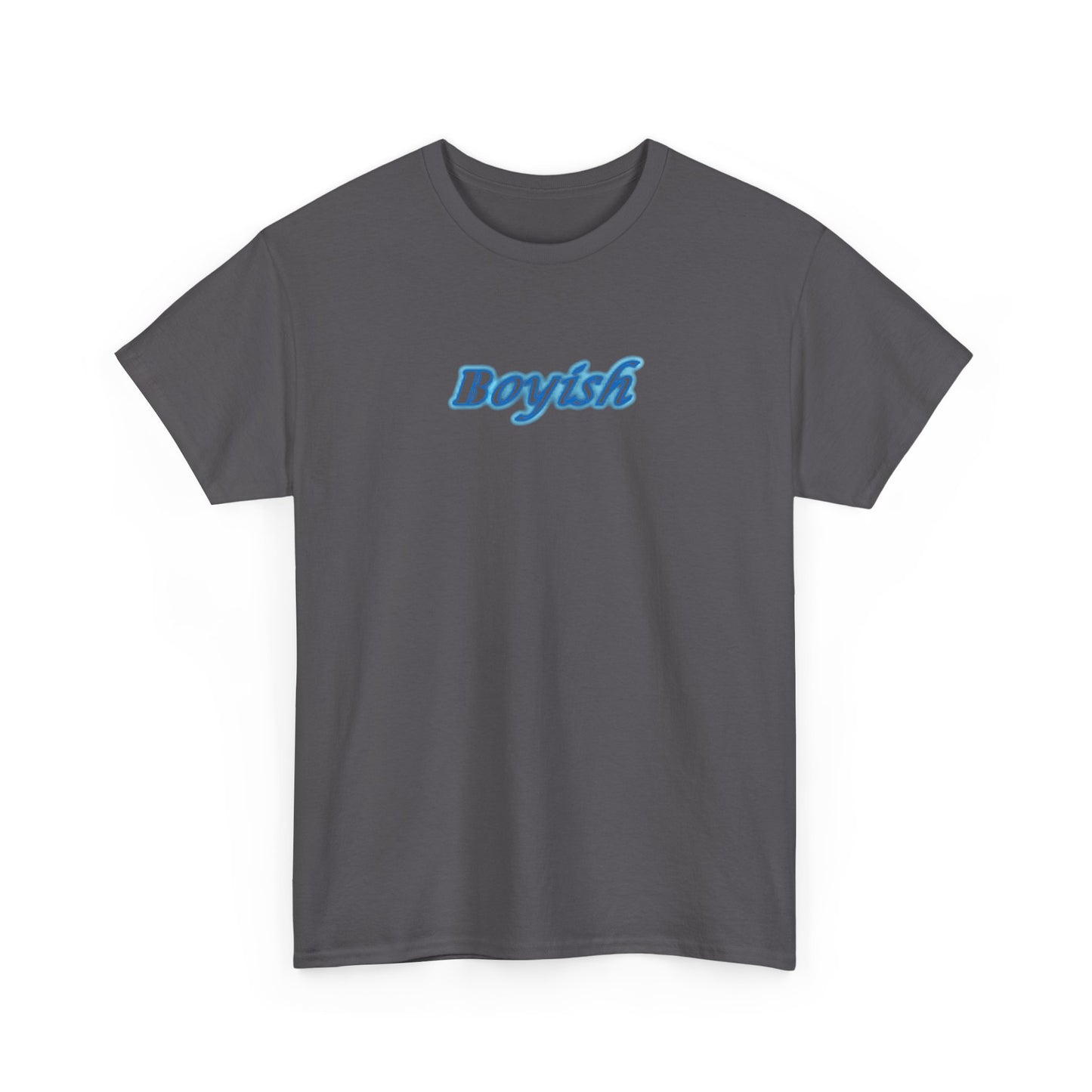 Boyish Unisex T-Shirt, Casual Tee, Trendy Tee, Cotton Tee, Graphic Tee Shirt for Men and Women