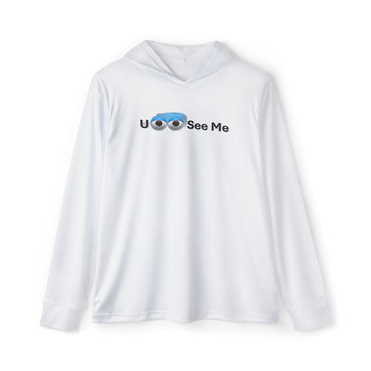 U See Me - Men's Sports Warmup Hoodie (AOP)