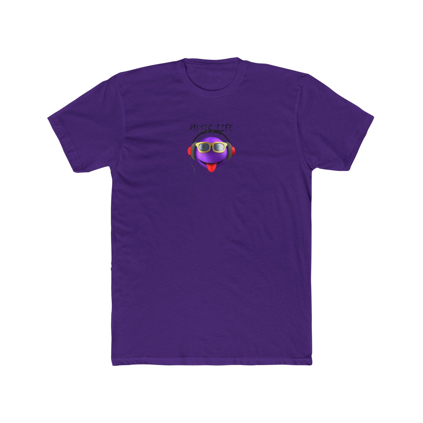 Music Life - Unisex Cotton Crew Tee