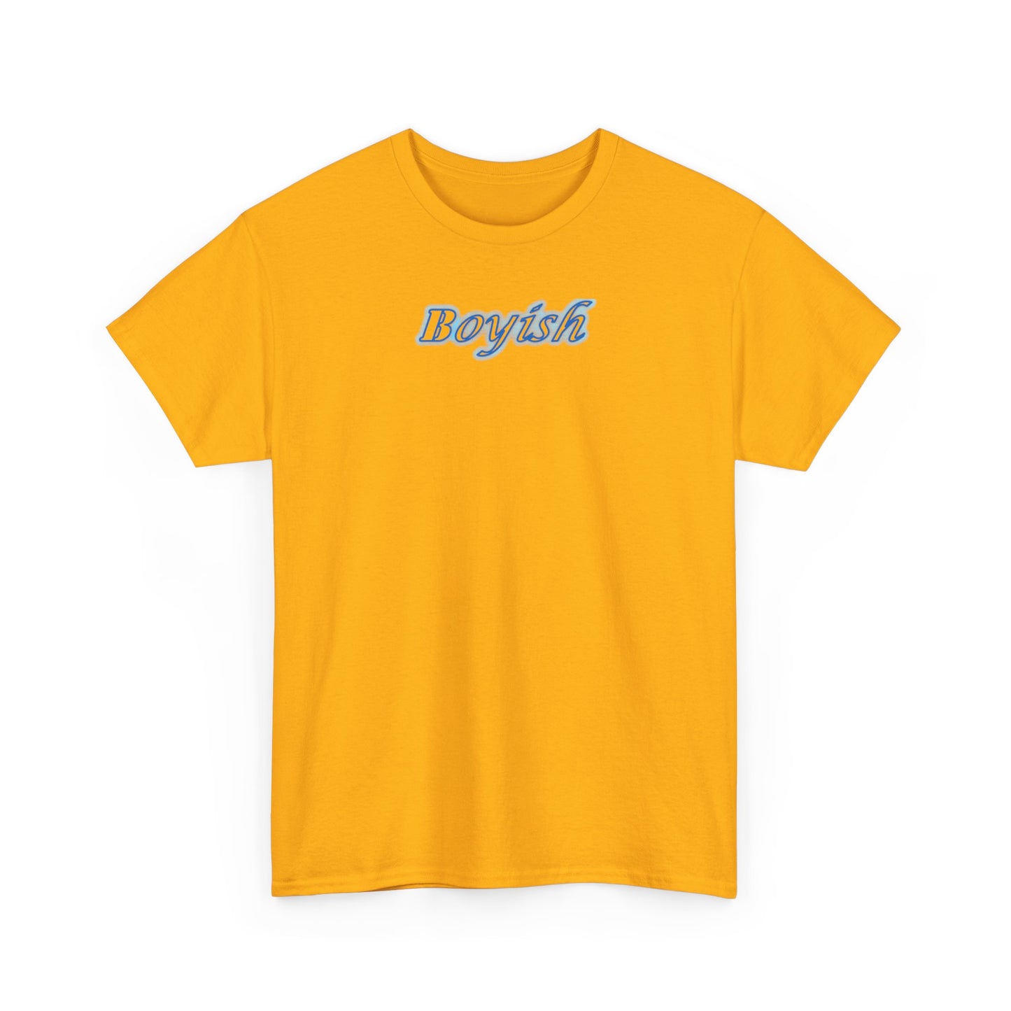 Boyish Unisex T-Shirt, Casual Tee, Trendy Tee, Cotton Tee, Graphic Tee Shirt for Men and Women
