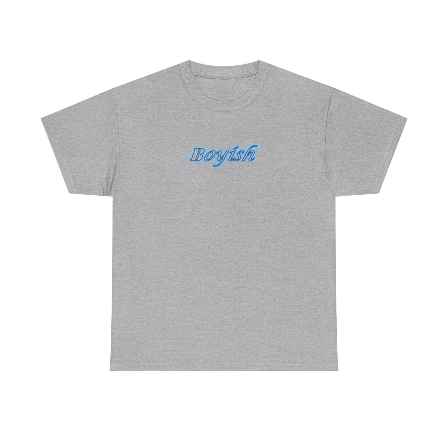 Boyish Unisex T-Shirt, Casual Tee, Trendy Tee, Cotton Tee, Graphic Tee Shirt for Men and Women