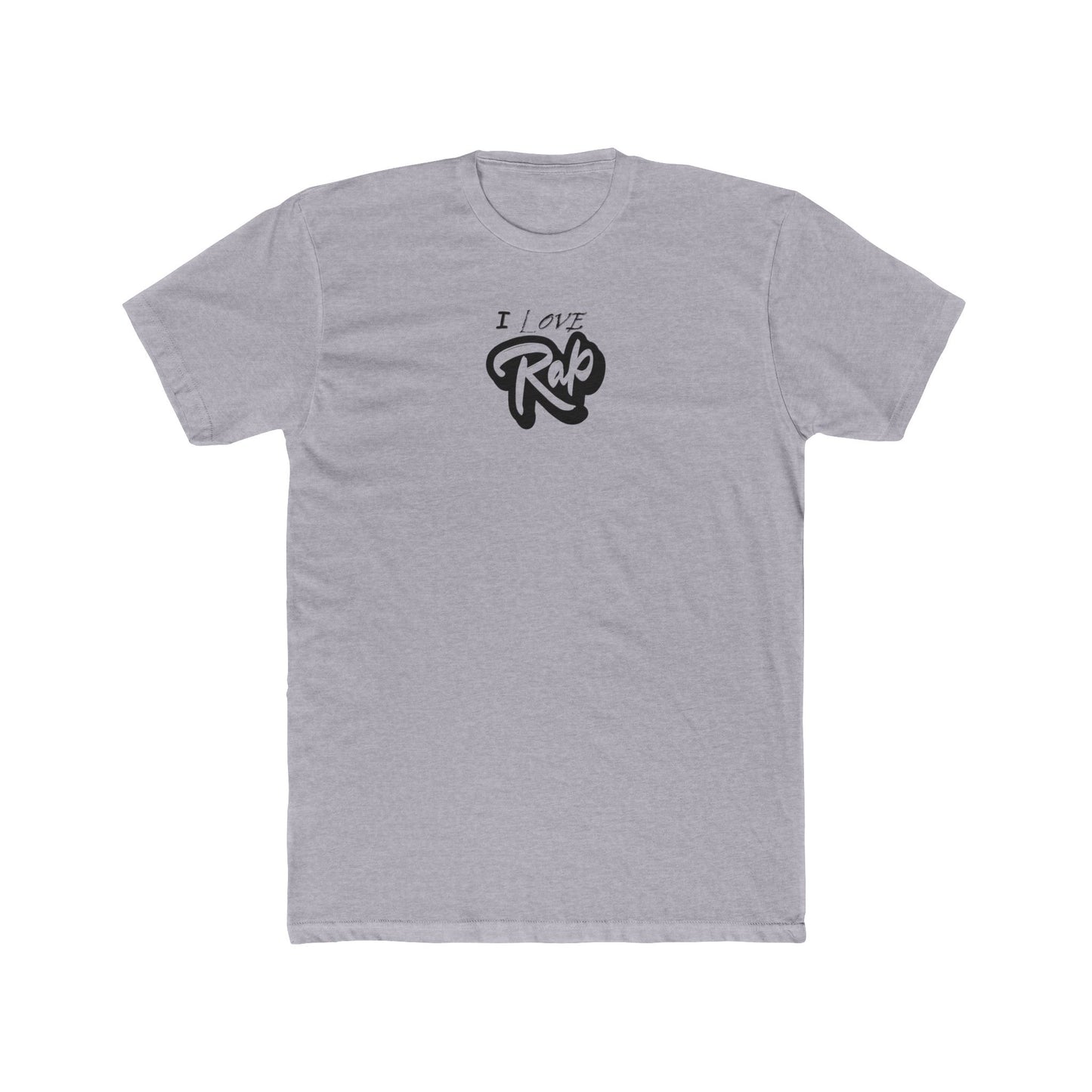I Love Rap - Unisex Cotton Crew Tee