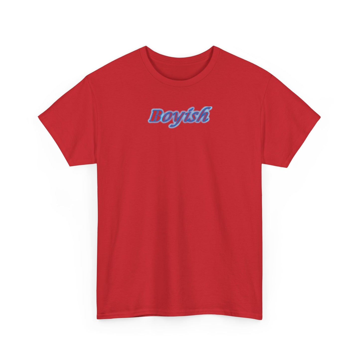 Boyish Unisex T-Shirt, Casual Tee, Trendy Tee, Cotton Tee, Graphic Tee Shirt for Men and Women