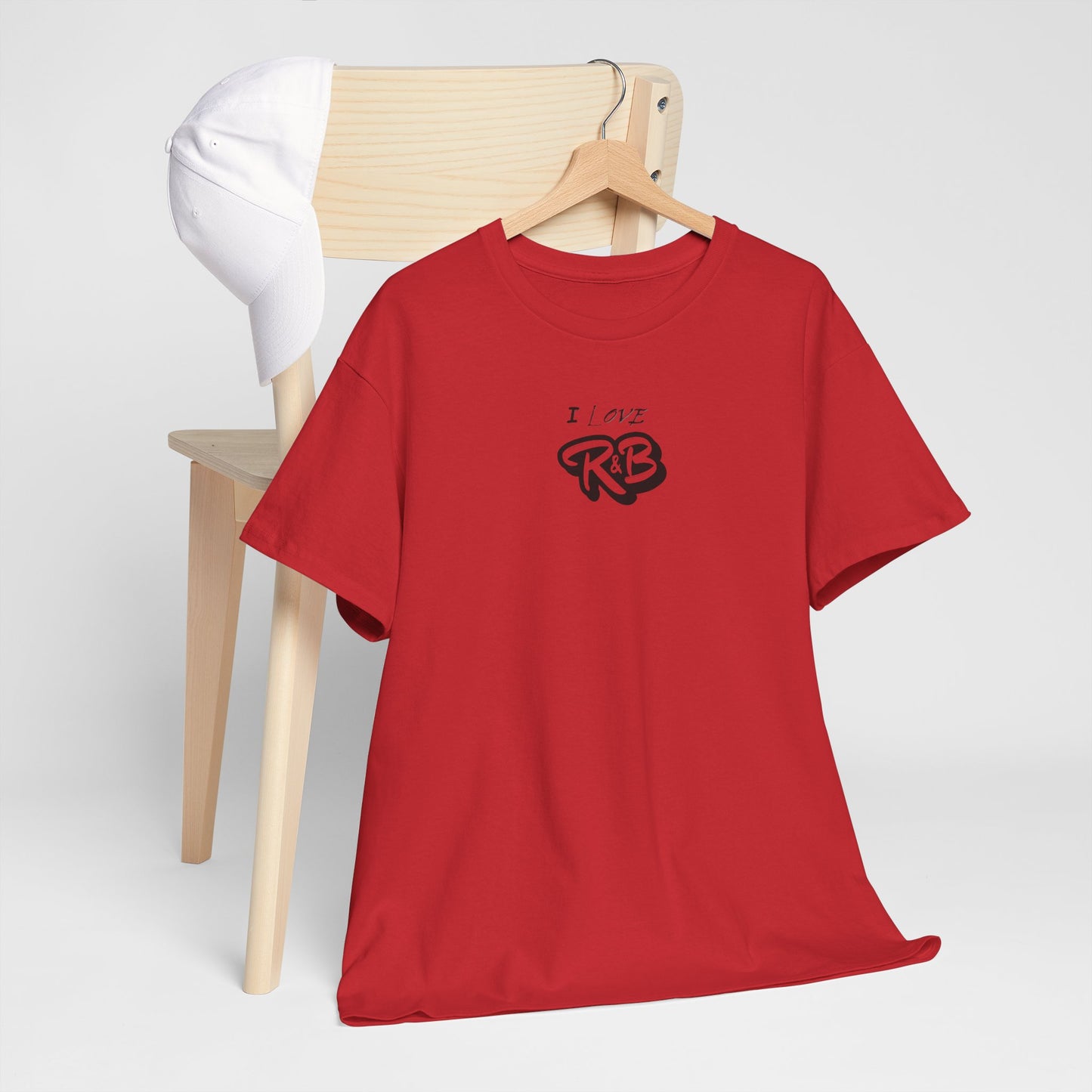 I Love R&B - Unisex Heavy Cotton Tee